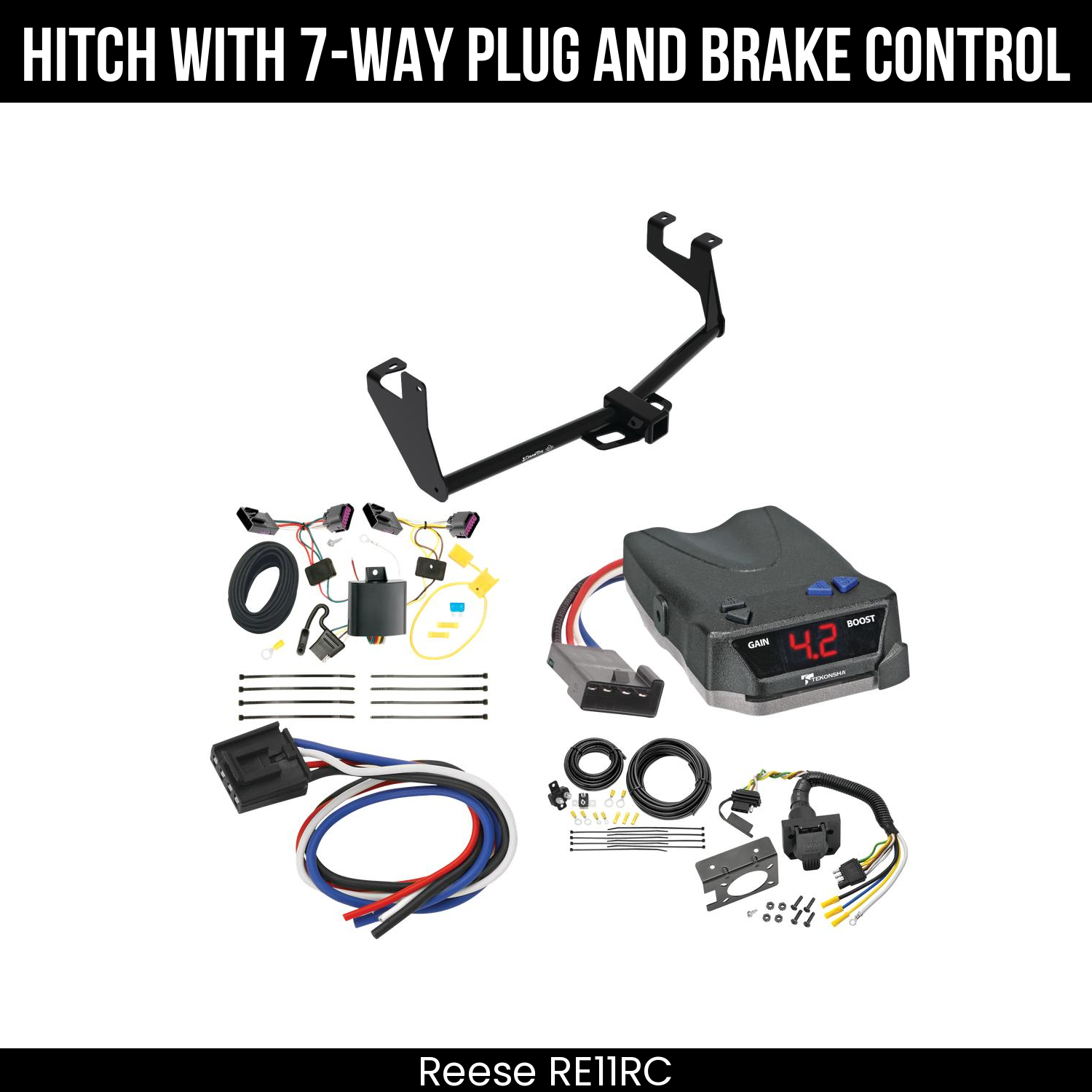 Trailer Hitch , 7-Way , Tekonsha Brake EVN Control