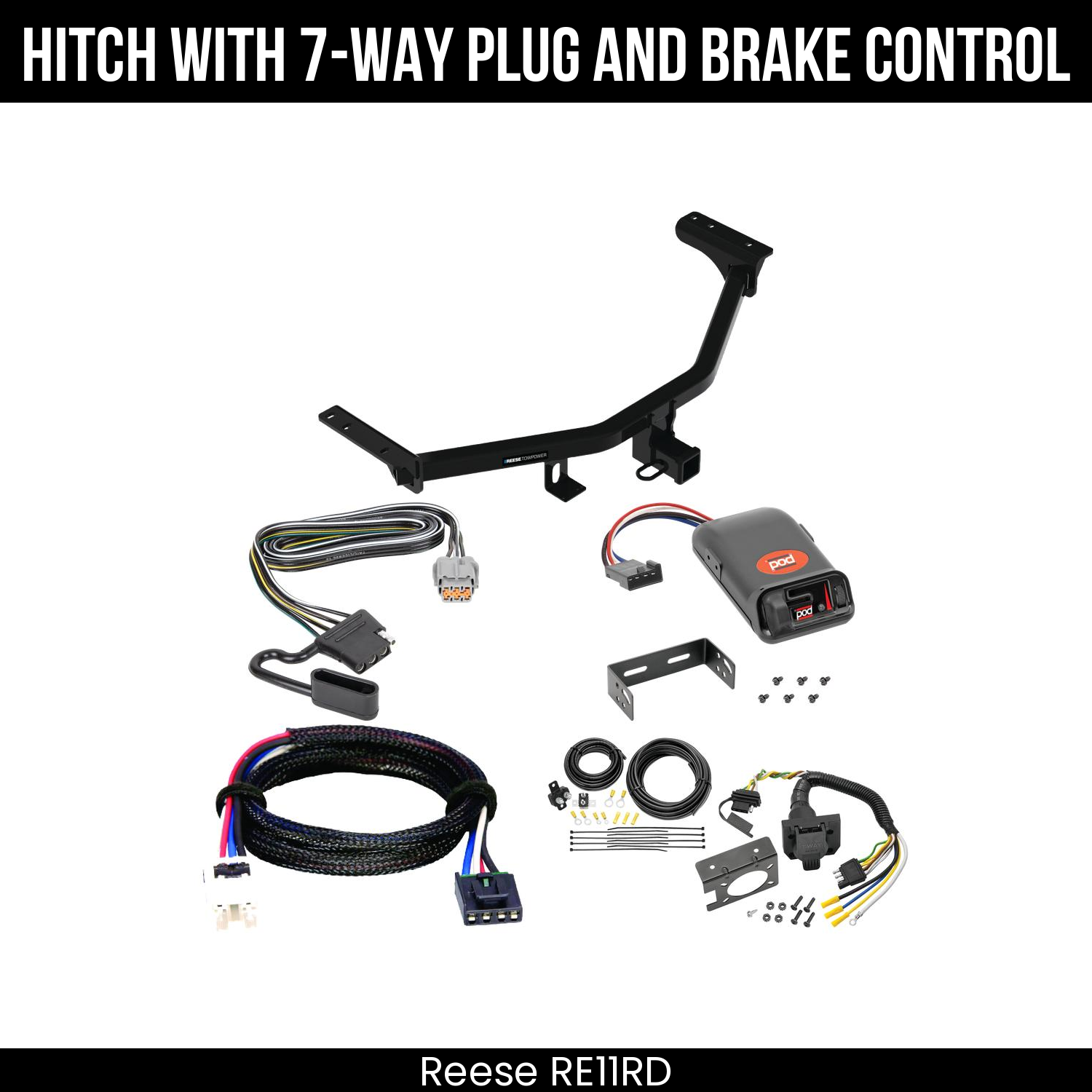 Trailer Hitch , 7-Way , Pro Series POD Brake Control