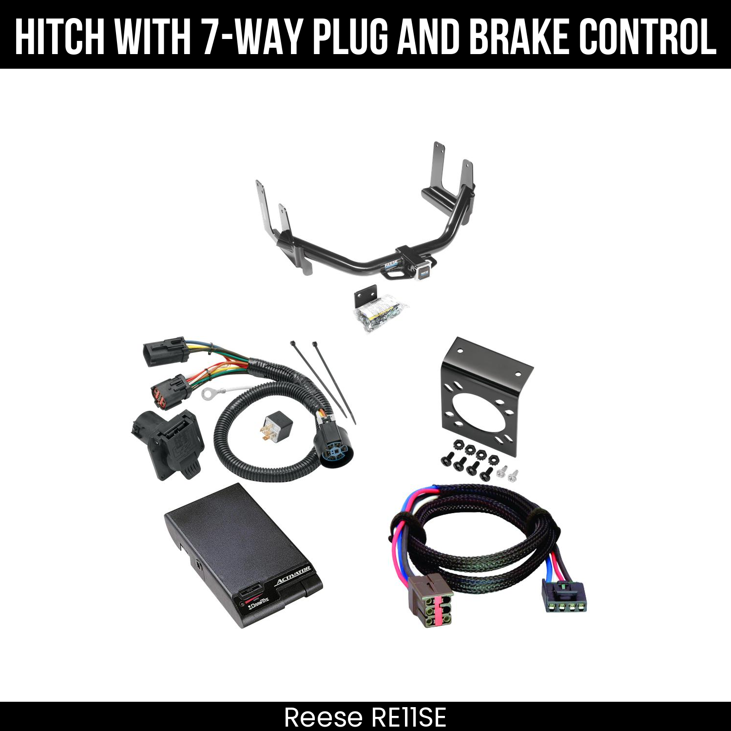 Trailer Hitch , 7-Way , Draw-Tite Activator Brake Control