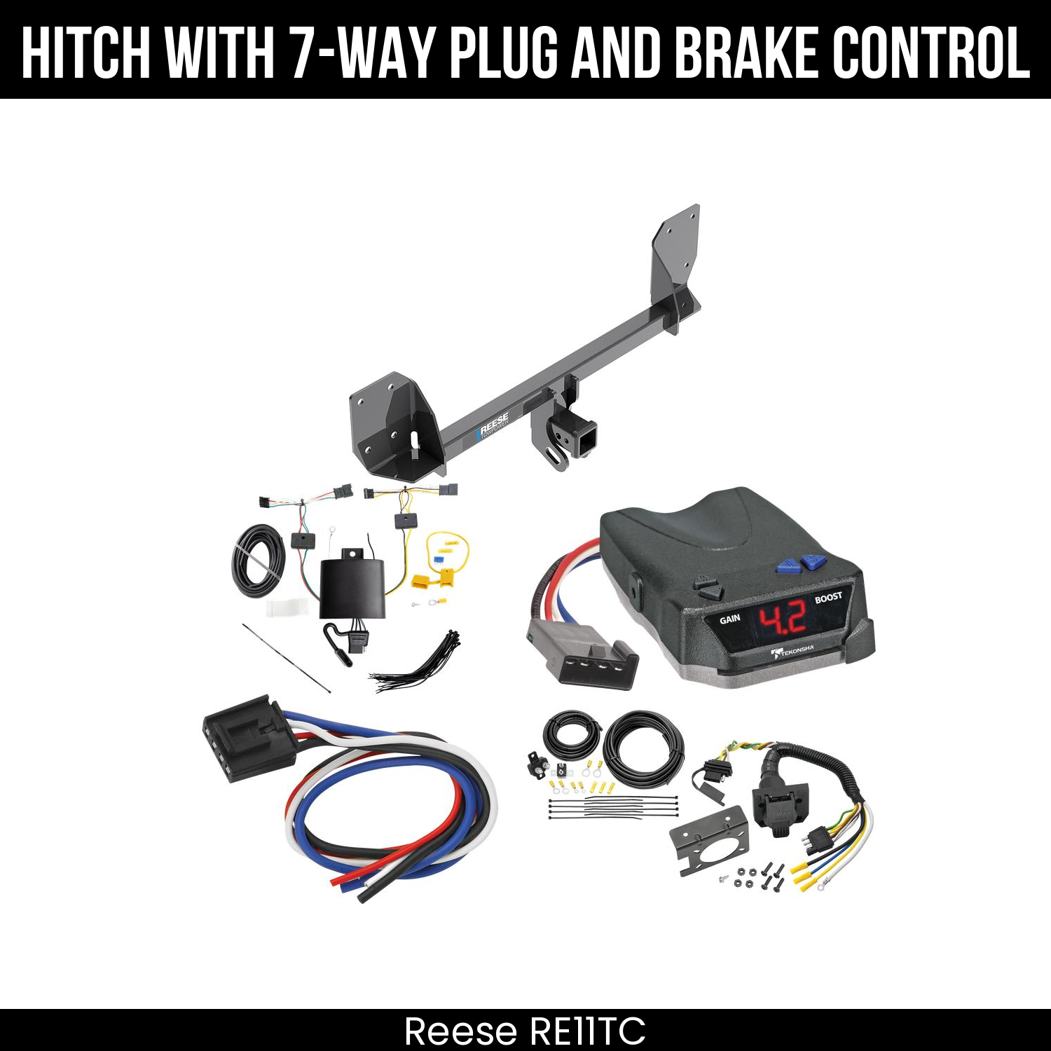 Trailer Hitch , 7-Way , Tekonsha Brake EVN Control