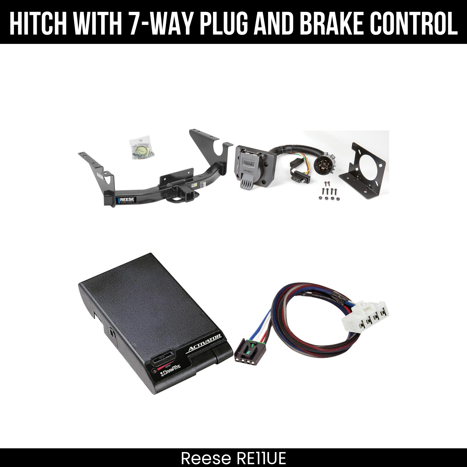 Trailer Hitch , 7-Way , Draw-Tite Activator Brake Control