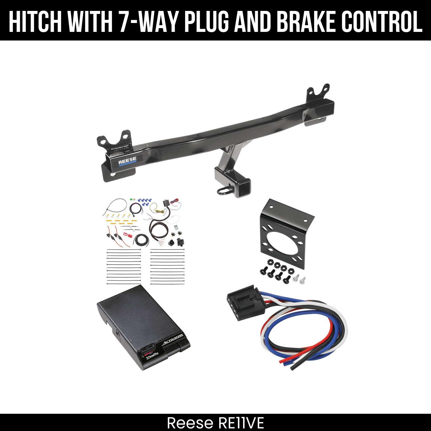 Trailer Hitch , 7-Way , Draw-Tite Activator Brake Control