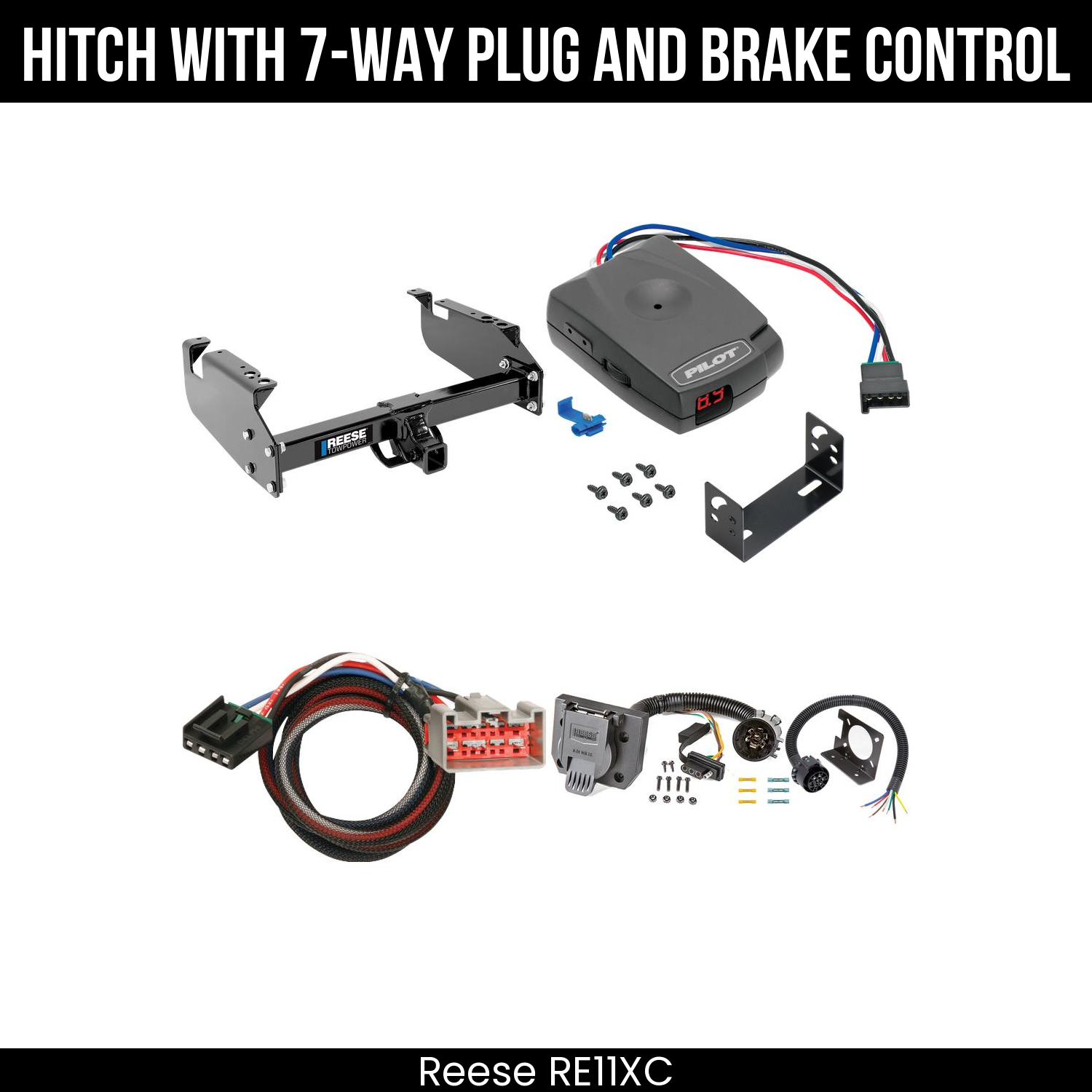 Trailer Hitch , 7-Way , Pro Series Pilot Brake Control