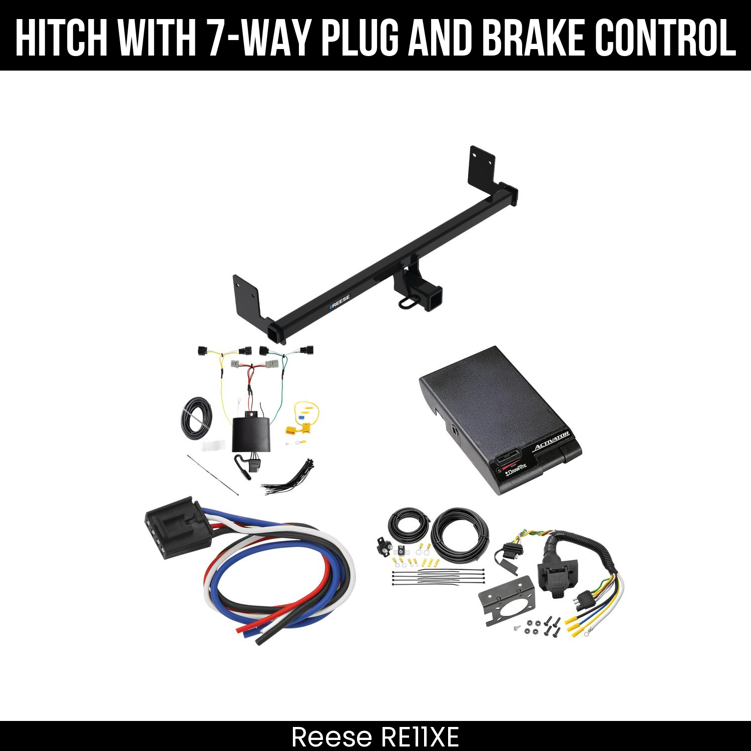 Trailer Hitch , 7-Way , Draw-Tite Activator Brake Control