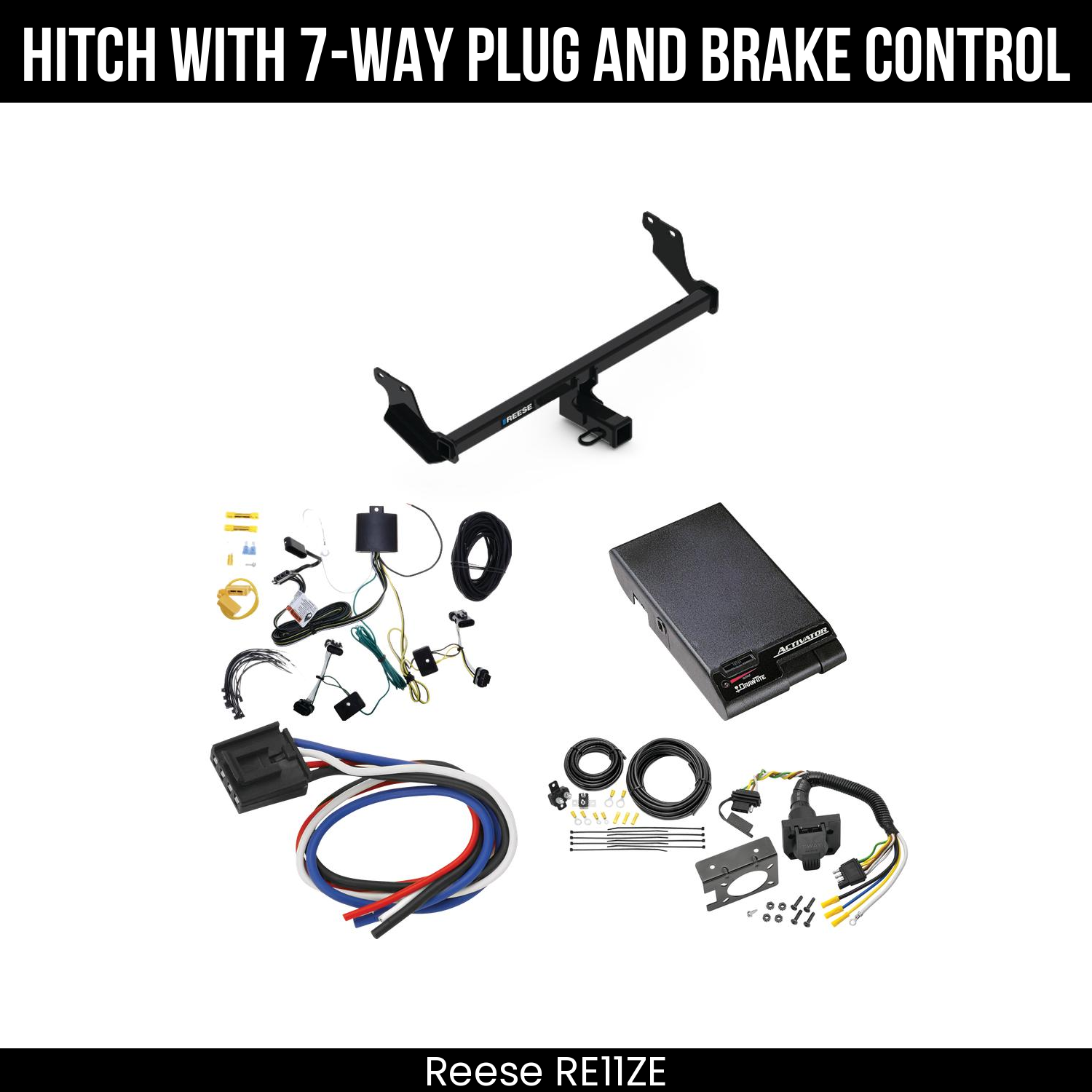 Trailer Hitch , 7-Way , Draw-Tite Activator Brake Control