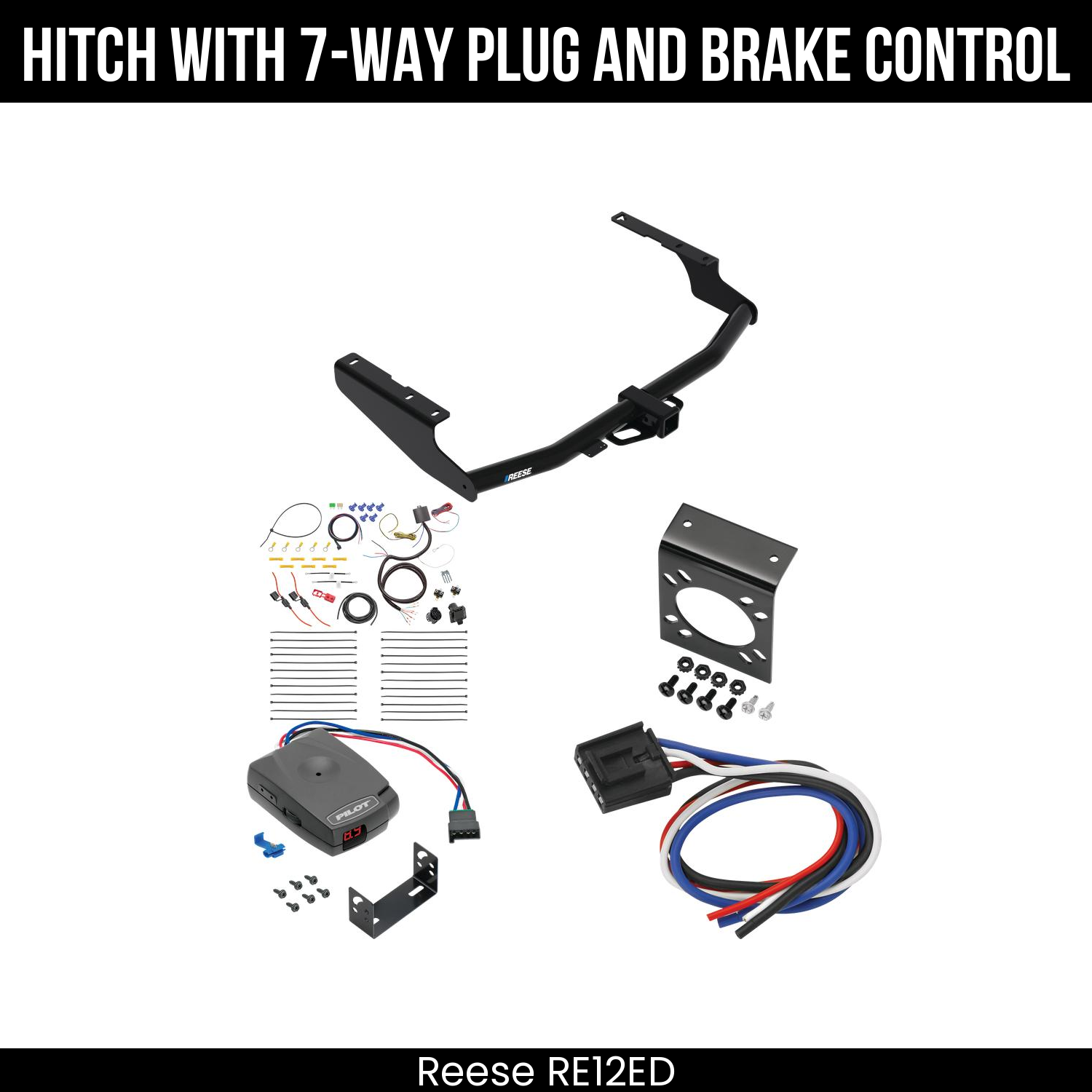 Trailer Hitch , 7-Way , Pro Series Pilot Brake Control