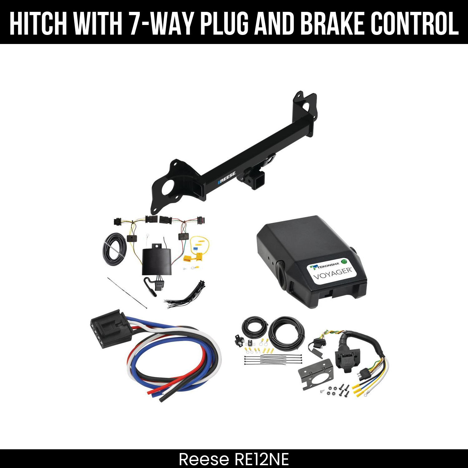 Trailer Hitch , 7-Way , Tekonsha Voyager Brake Control