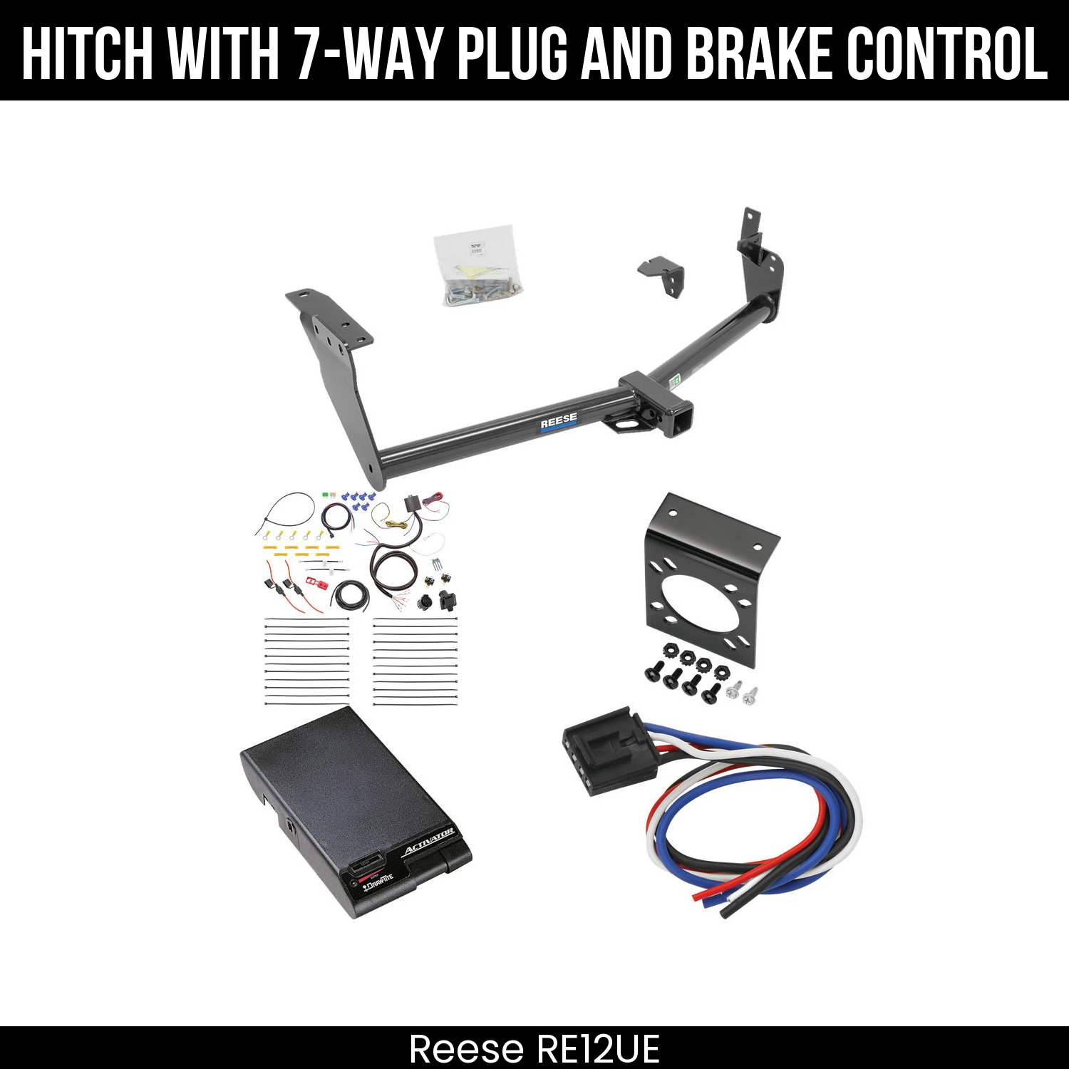 Trailer Hitch , 7-Way , Draw-Tite Activator Brake Control