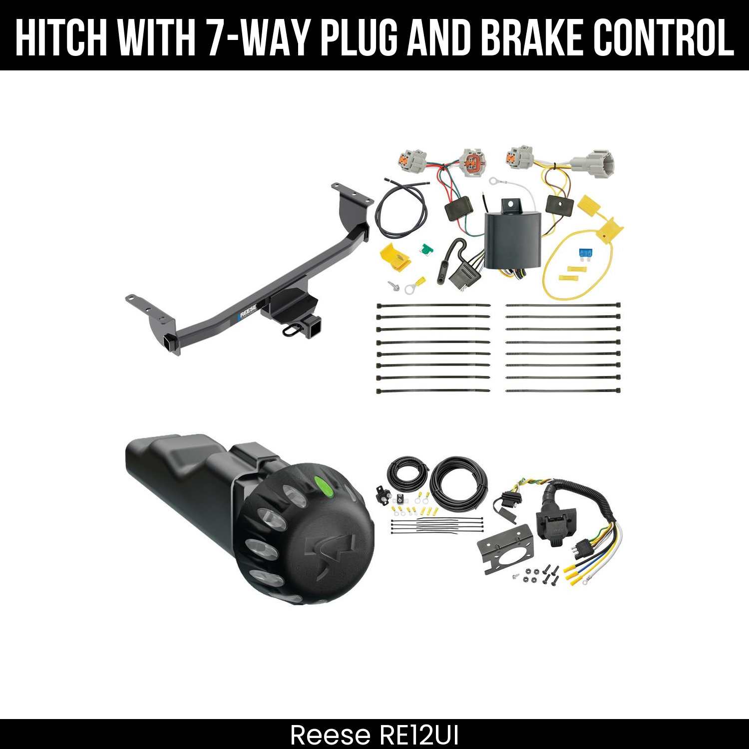Trailer Hitch , 7-Way , Tekonsha Voyager iD Smart Brake Control
