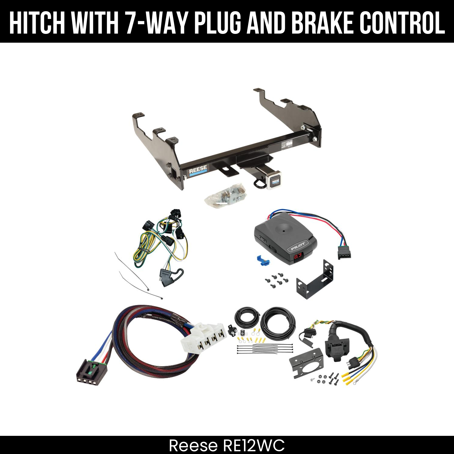 Trailer Hitch , 7-Way , Pro Series Pilot Brake Control