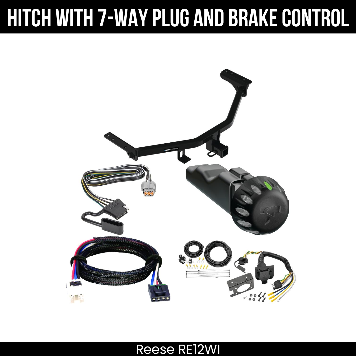Trailer Hitch , 7-Way , Tekonsha Voyager iD Smart Brake Control