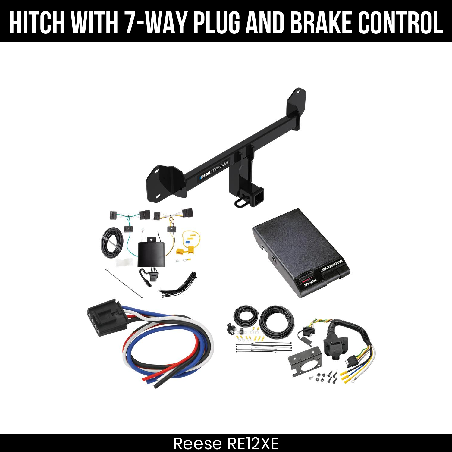 Trailer Hitch , 7-Way , Draw-Tite Activator Brake Control