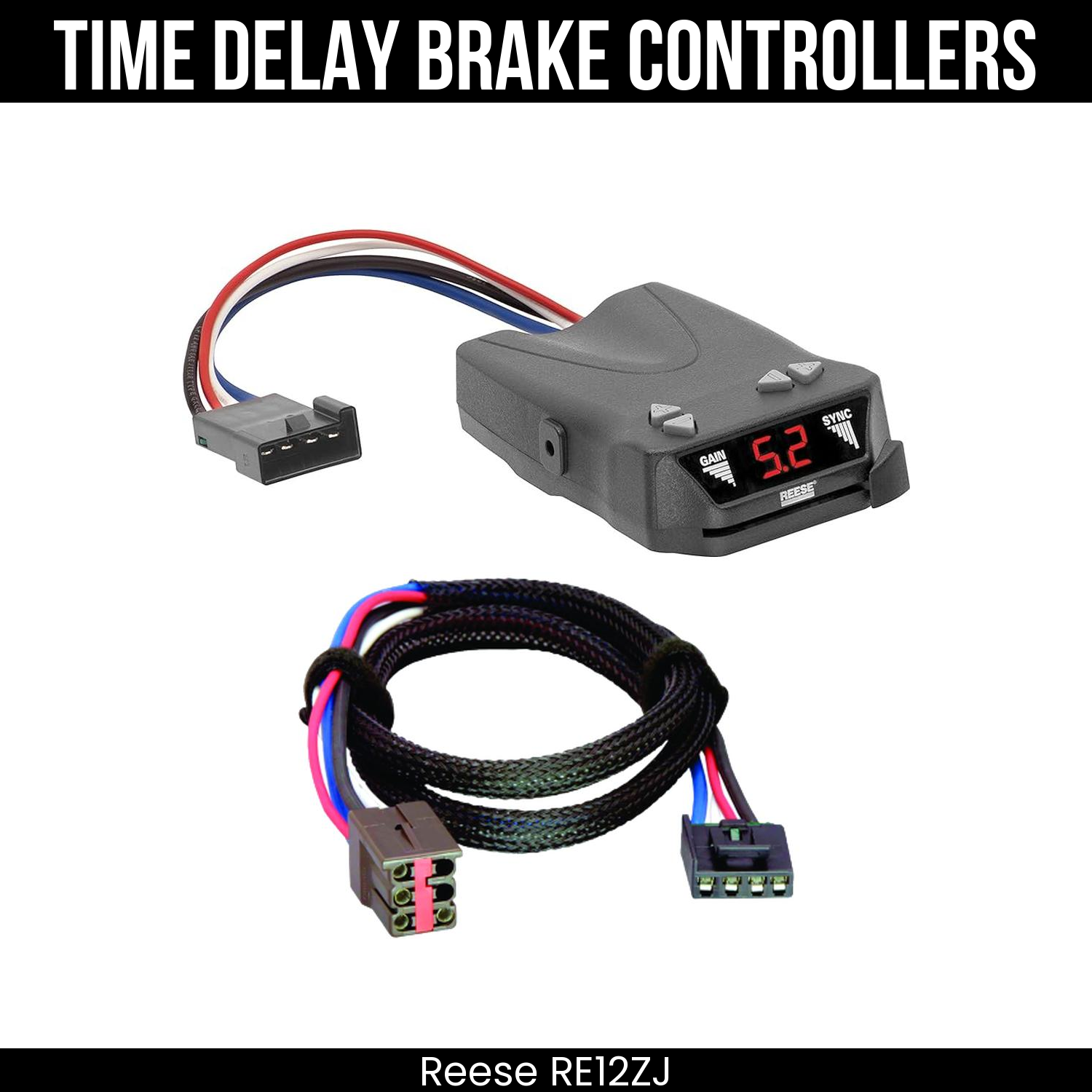 Reese Brakeman IV Brake Control , Plug Adapter