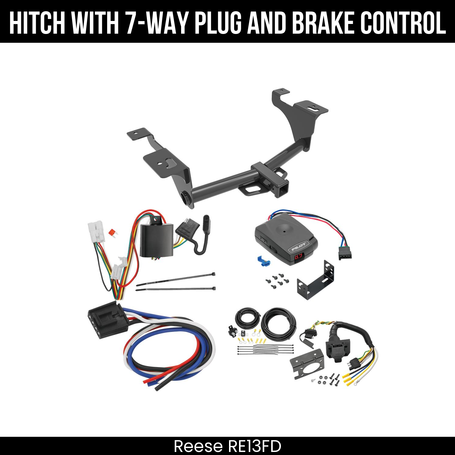 Trailer Hitch , 7-Way , Pro Series Pilot Brake Control