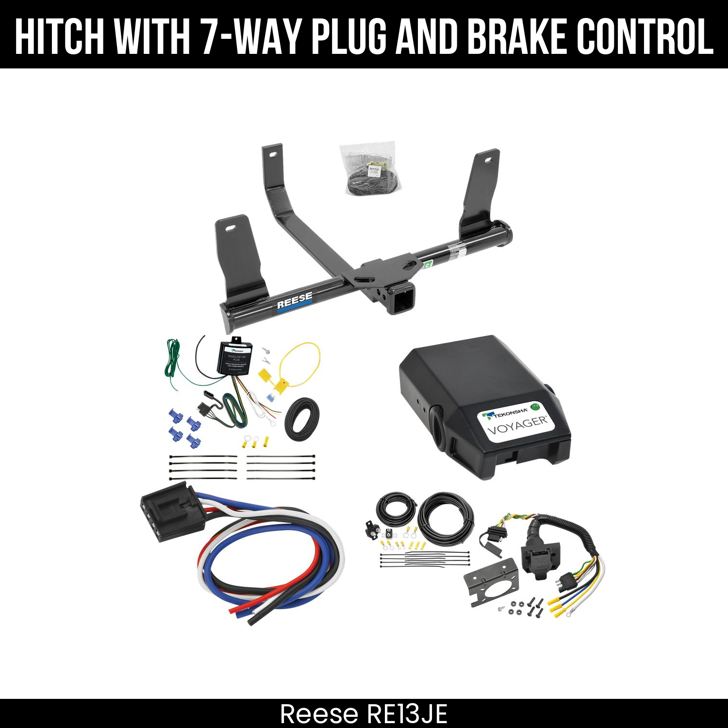 Trailer Hitch , 7-Way , Tekonsha Voyager Brake Control