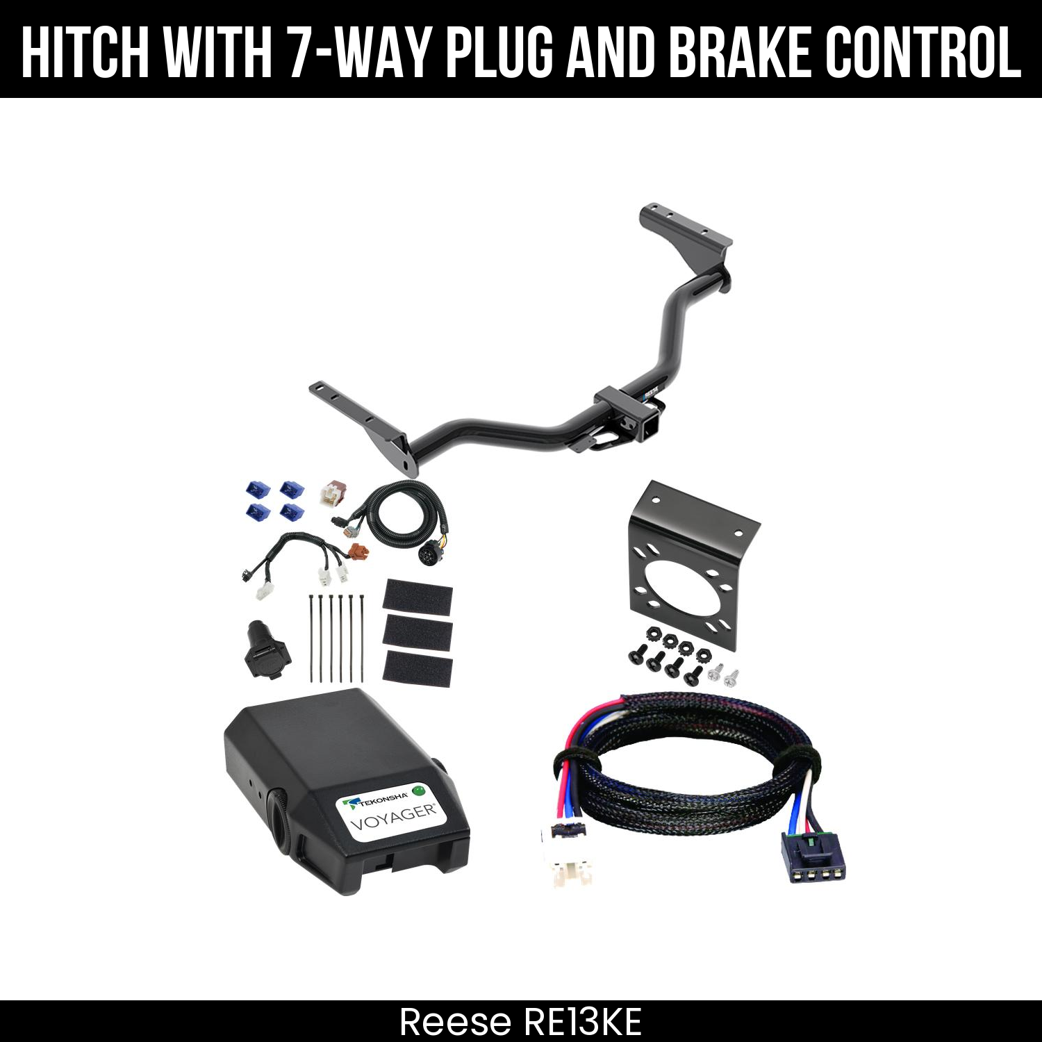 Trailer Hitch , 7-Way , Tekonsha Voyager Brake Control