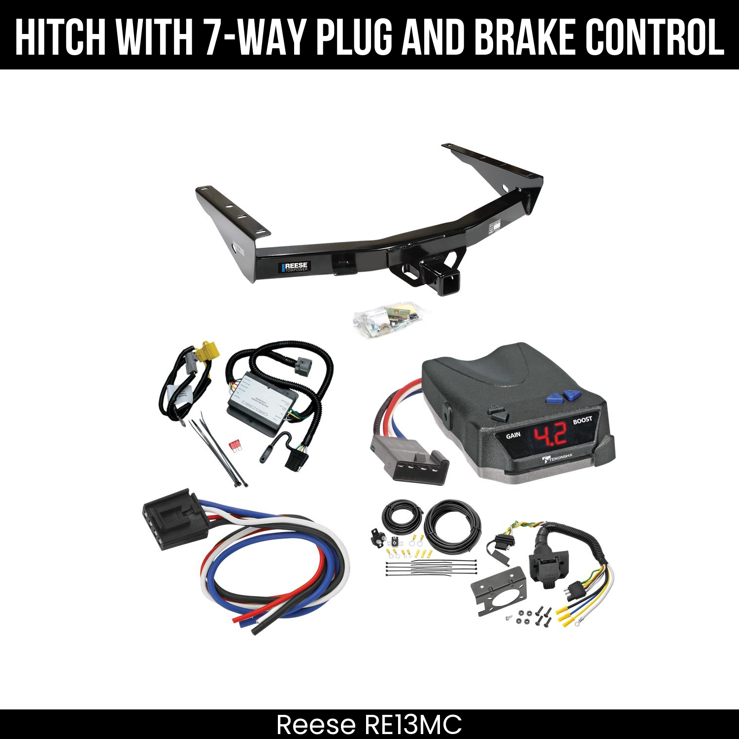 Trailer Hitch , 7-Way , Tekonsha Brake EVN Control