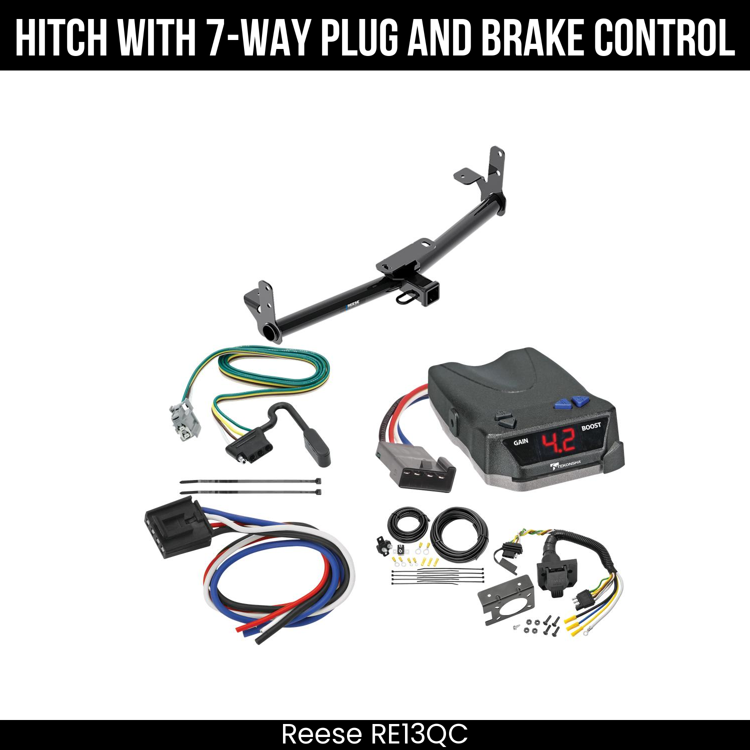 Trailer Hitch , 7-Way , Tekonsha Brake EVN Control