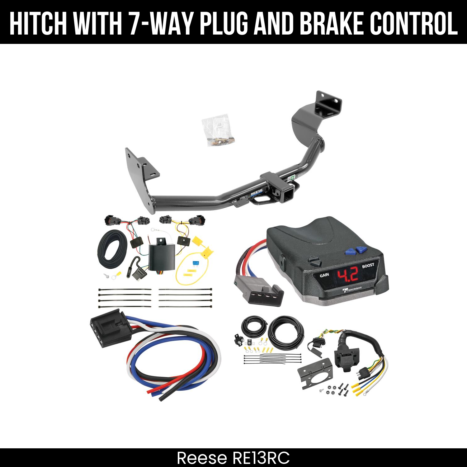 Trailer Hitch , 7-Way , Tekonsha Brake EVN Control