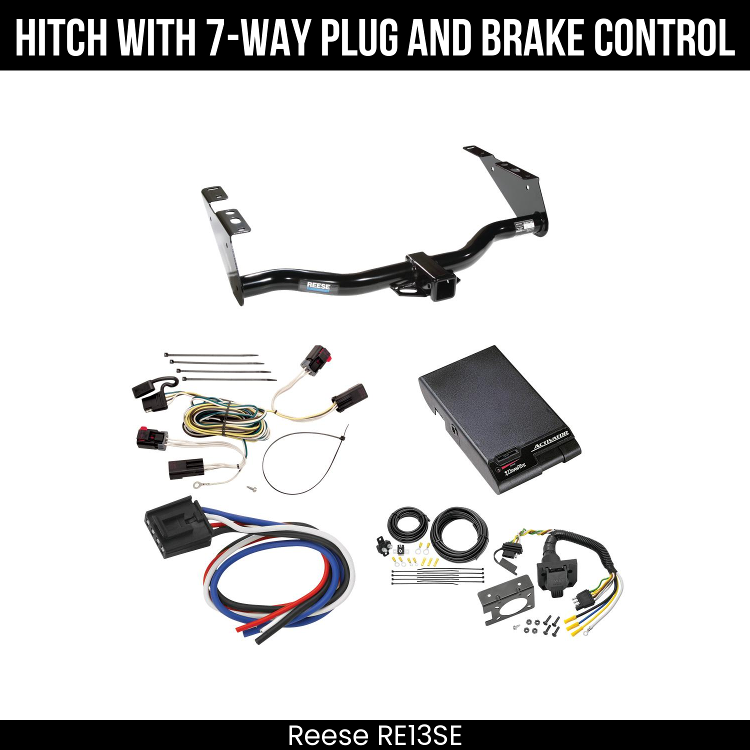 Trailer Hitch , 7-Way , Draw-Tite Activator Brake Control
