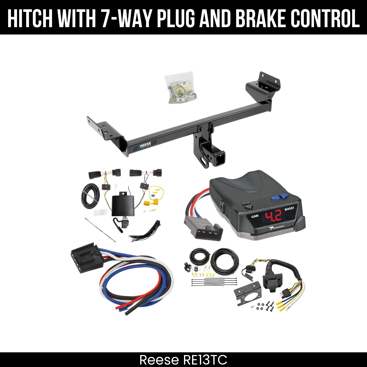 Trailer Hitch , 7-Way , Tekonsha Brake EVN Control