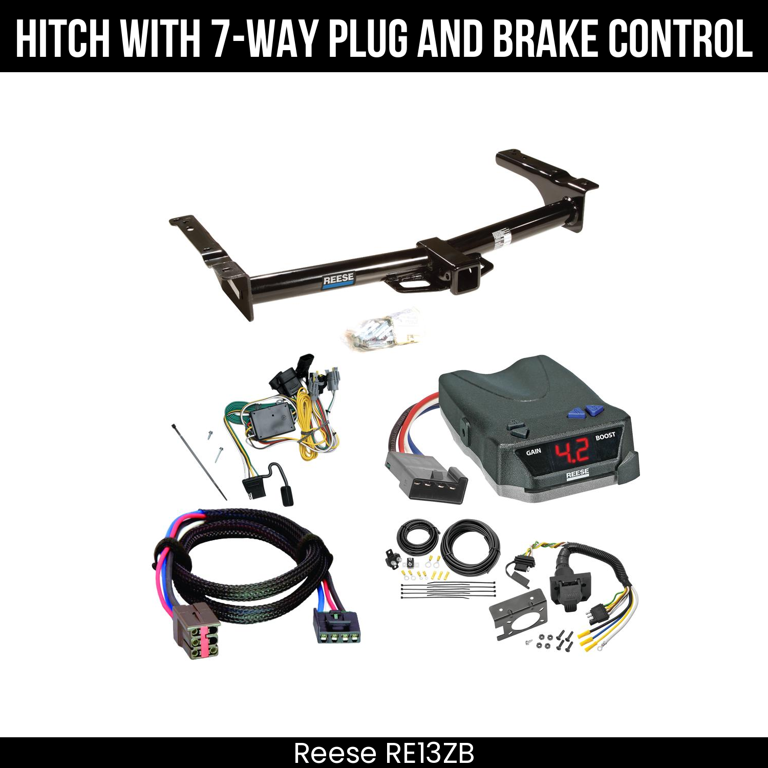 Trailer Hitch , 7-Way , Reese Brake EVN Control