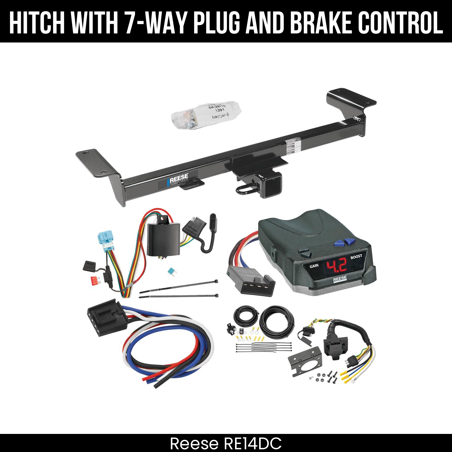Trailer Hitch , 7-Way , Reese Brake EVN Control