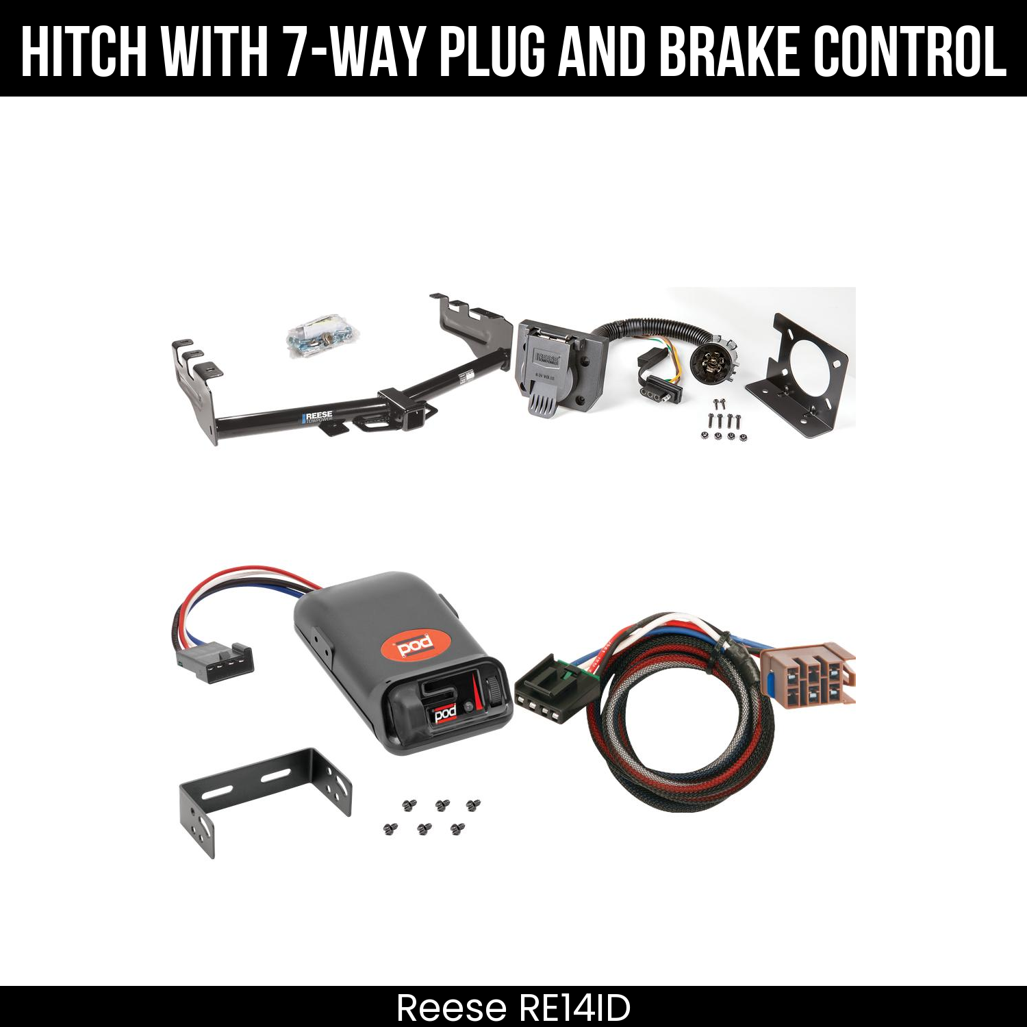 Trailer Hitch , 7-Way , Pro Series POD Brake Control