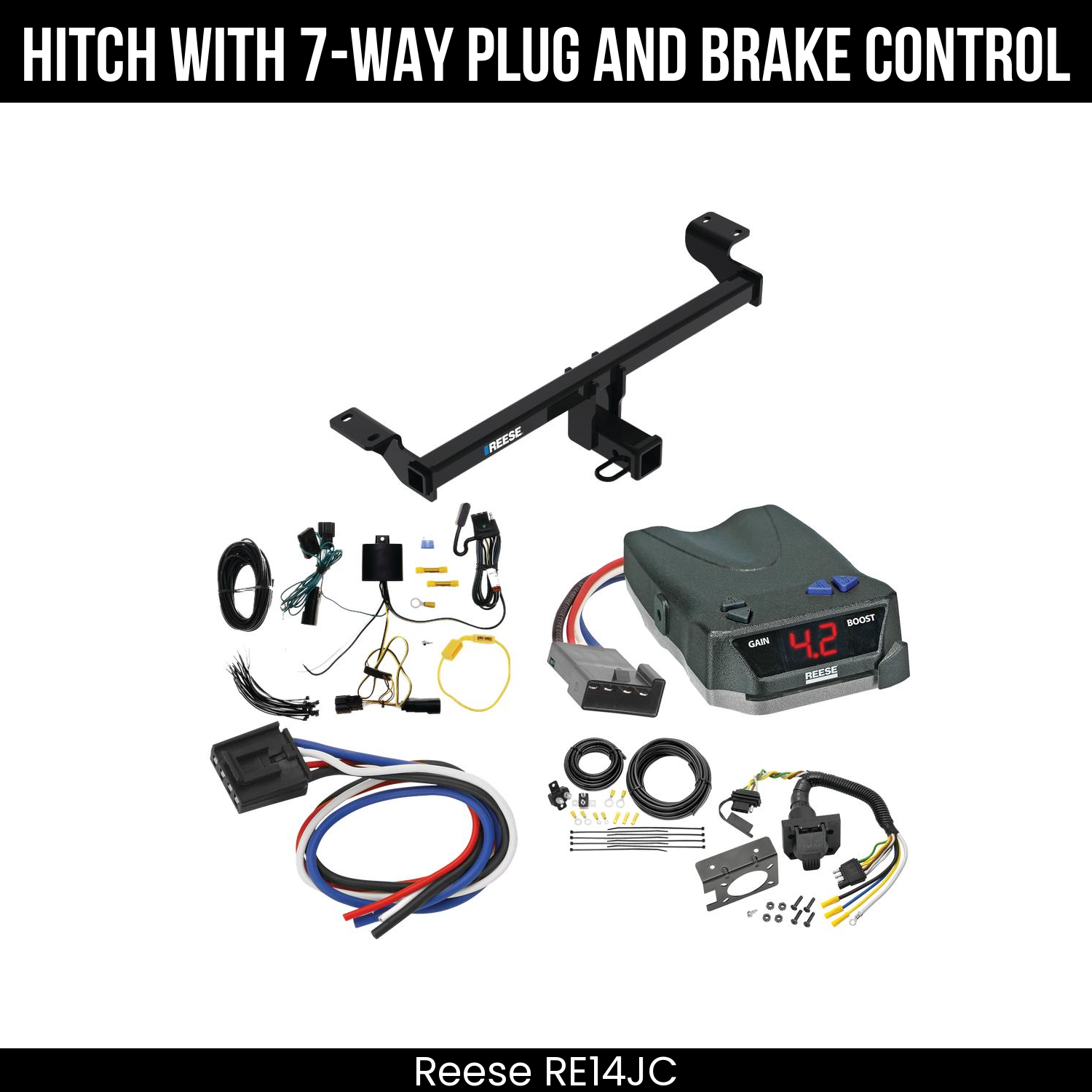 Trailer Hitch , 7-Way , Reese Brake EVN Control