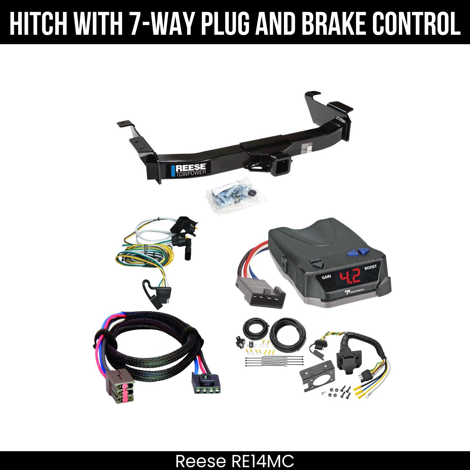 Trailer Hitch , 7-Way , Tekonsha Brake EVN Control