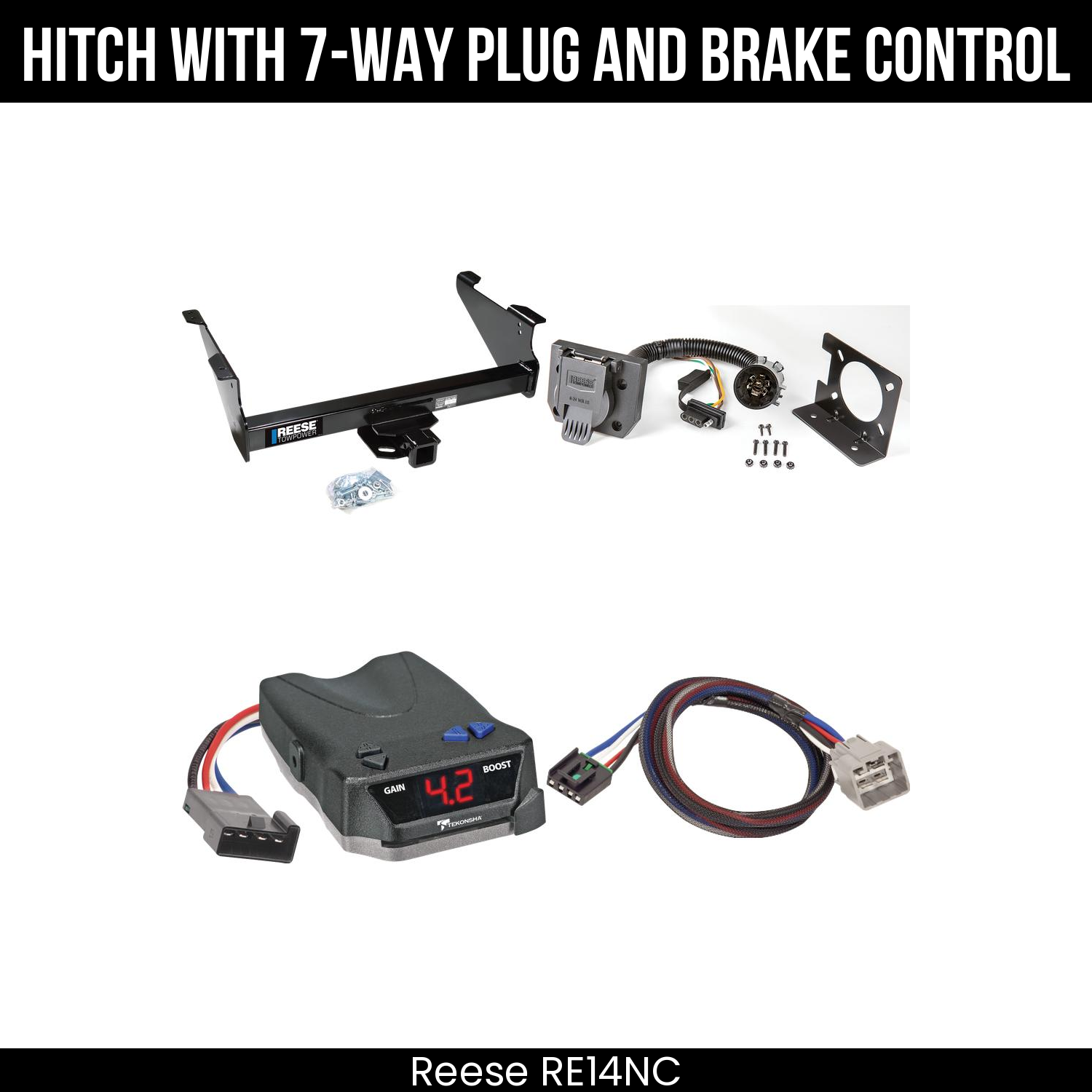 Trailer Hitch , 7-Way , Tekonsha Brake EVN Control