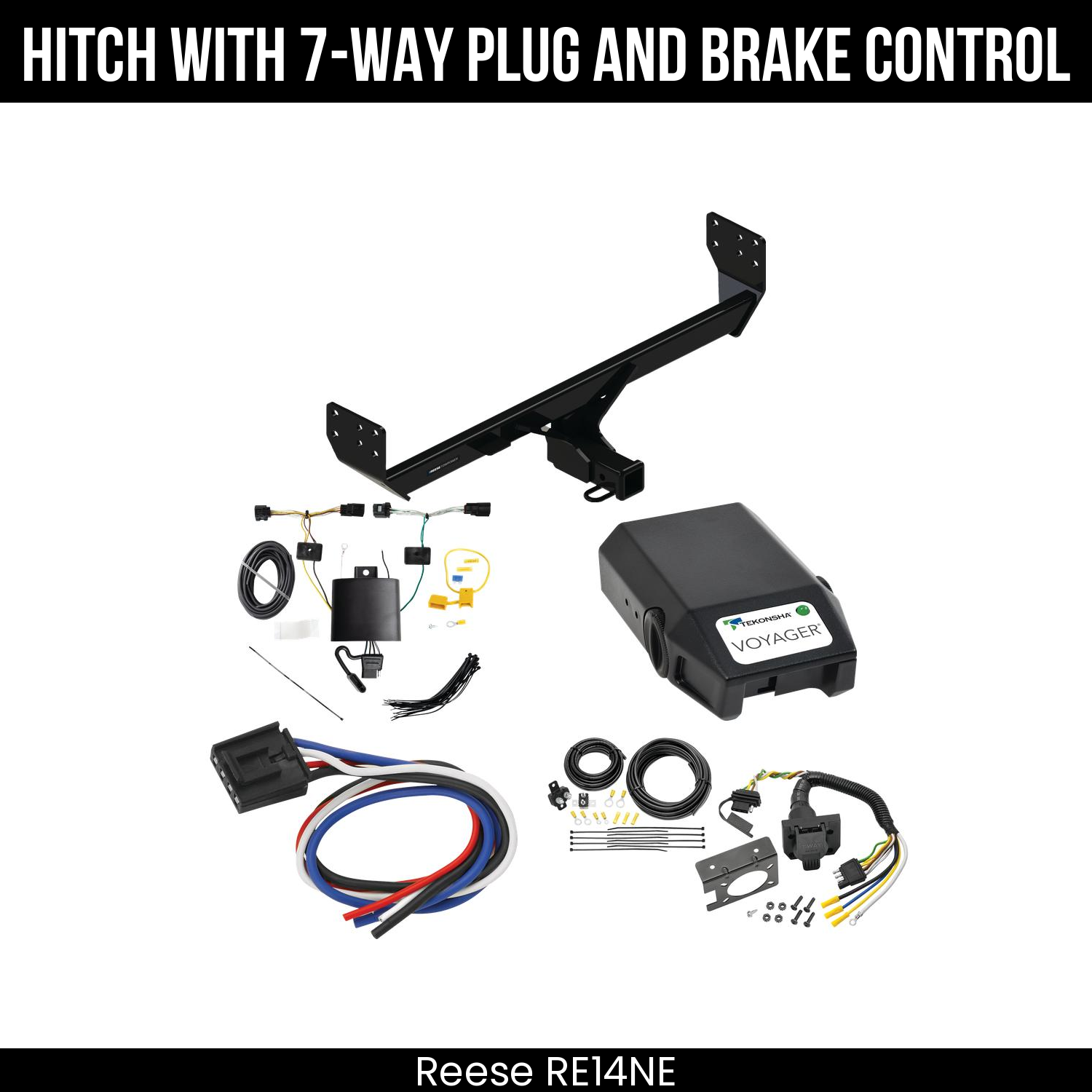 Trailer Hitch , 7-Way , Tekonsha Voyager Brake Control