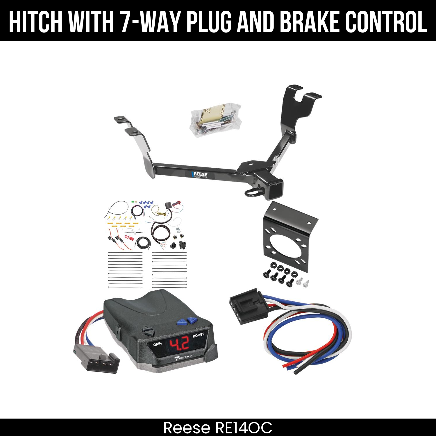 Trailer Hitch , 7-Way , Tekonsha Brake EVN Control