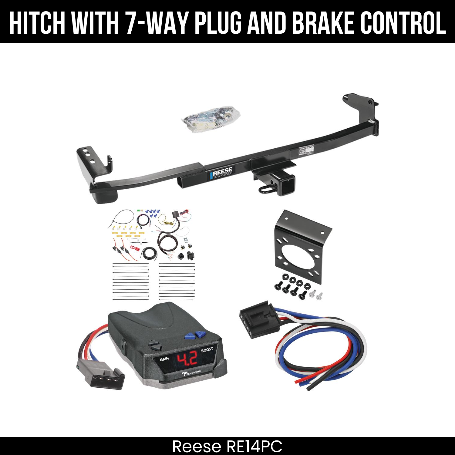 Trailer Hitch , 7-Way , Tekonsha Brake EVN Control