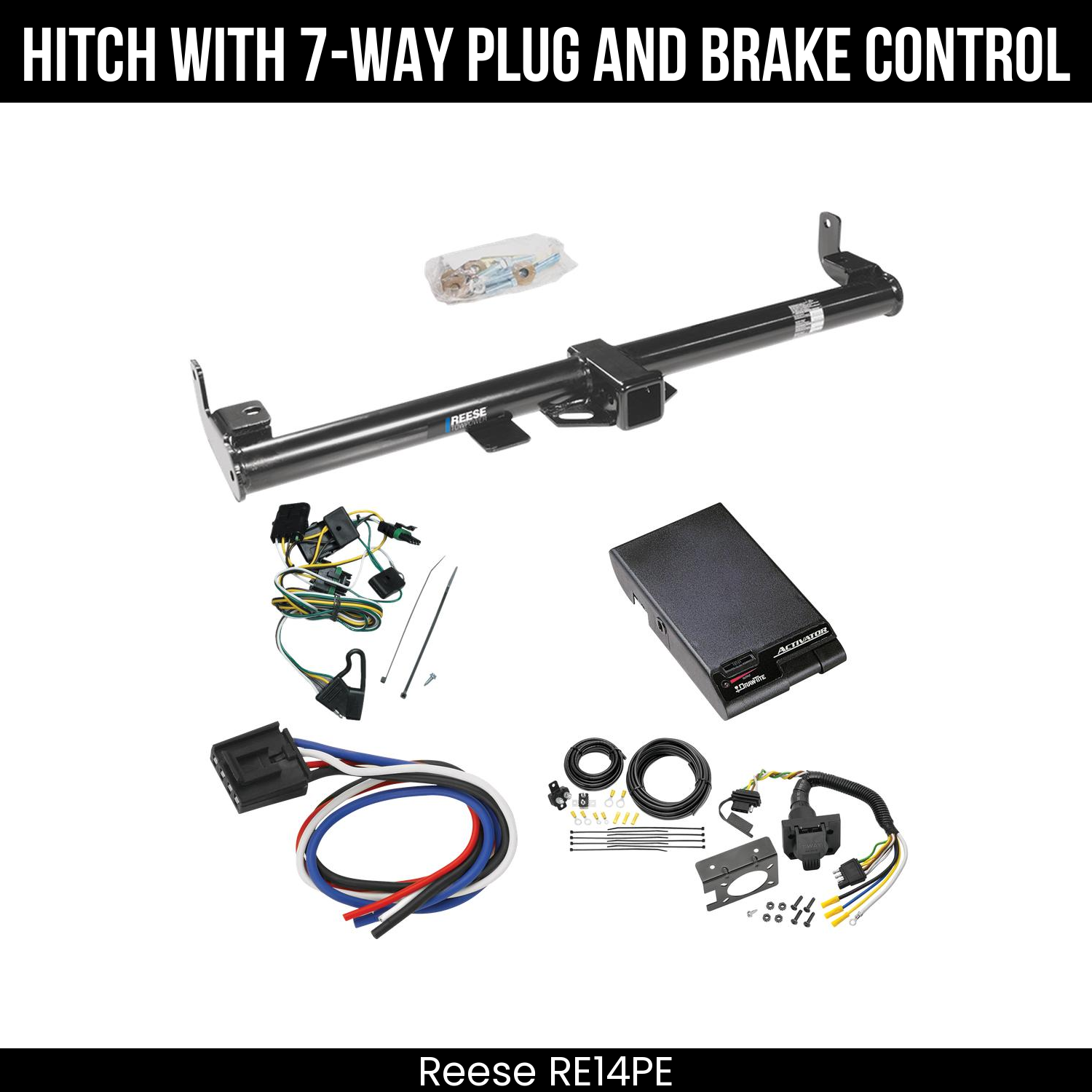 Trailer Hitch , 7-Way , Draw-Tite Activator Brake Control