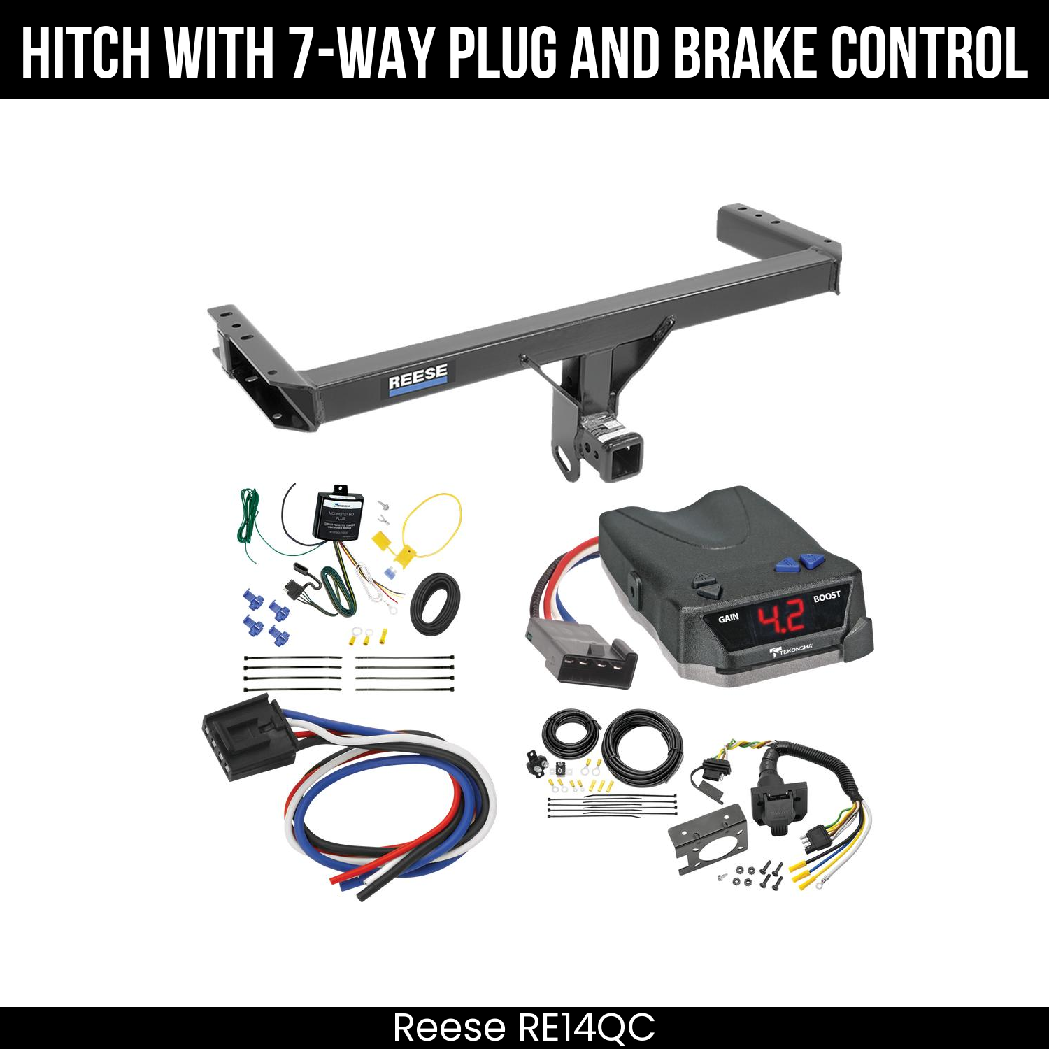 Trailer Hitch , 7-Way , Tekonsha Brake EVN Control
