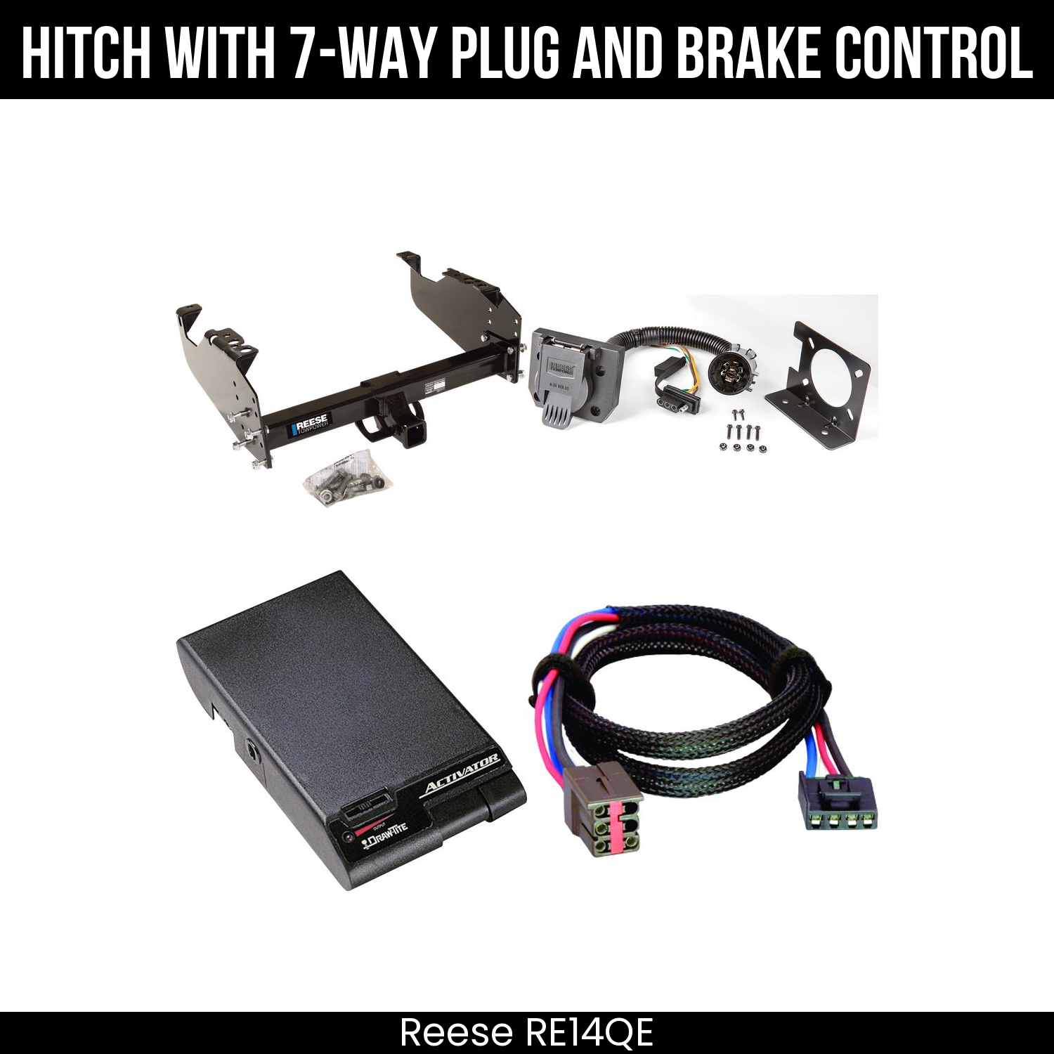 Trailer Hitch , 7-Way , Draw-Tite Activator Brake Control