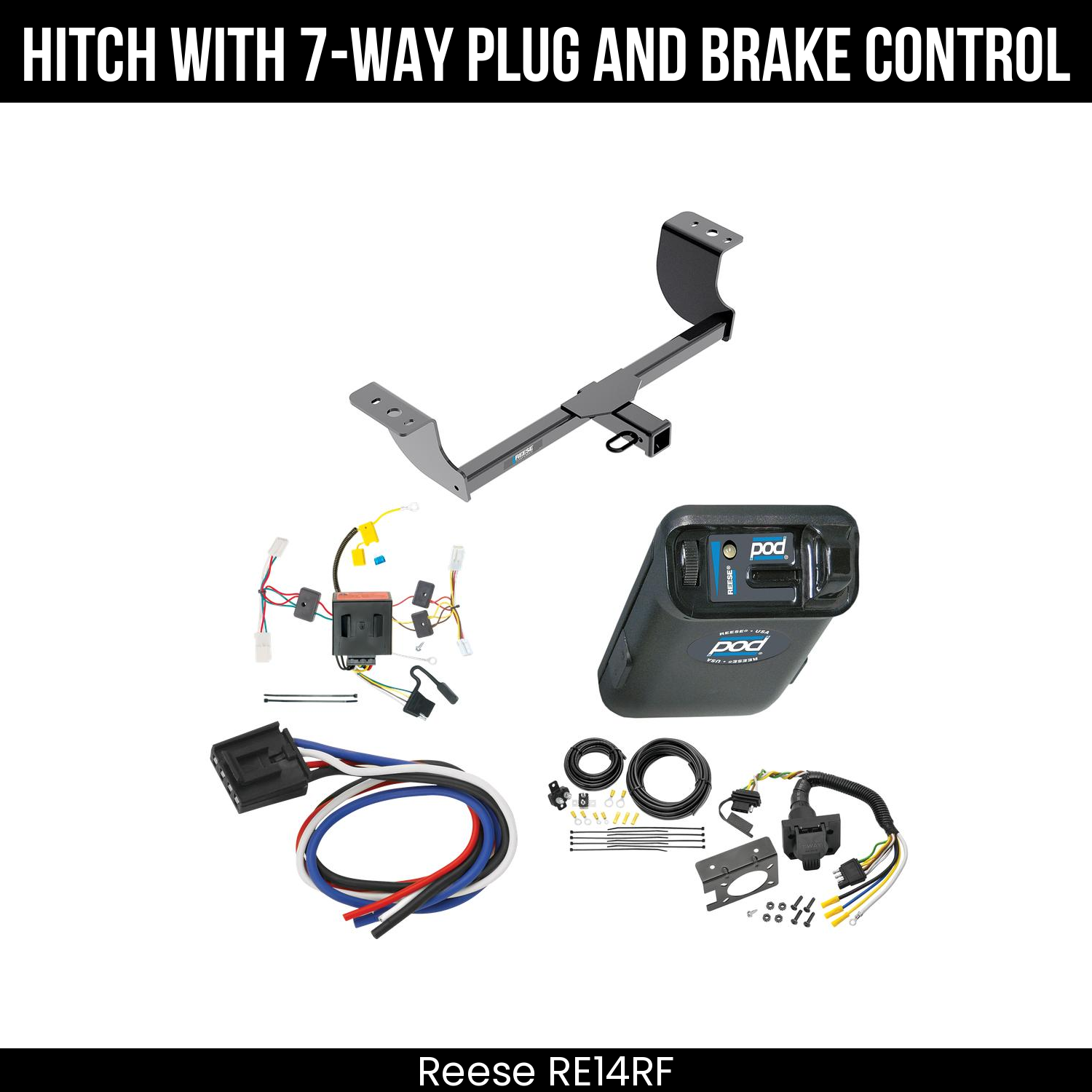 Trailer Hitch , 7-Way , Reese POD Brake Control