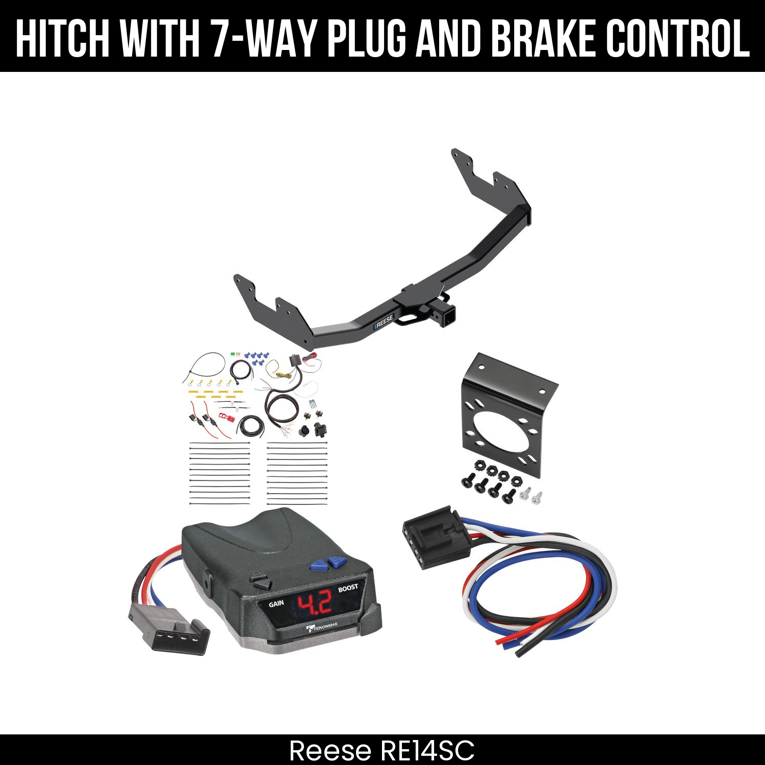 Trailer Hitch , 7-Way , Tekonsha Brake EVN Control