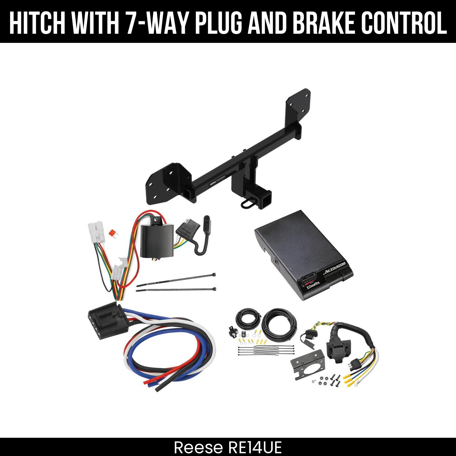 Trailer Hitch , 7-Way , Draw-Tite Activator Brake Control
