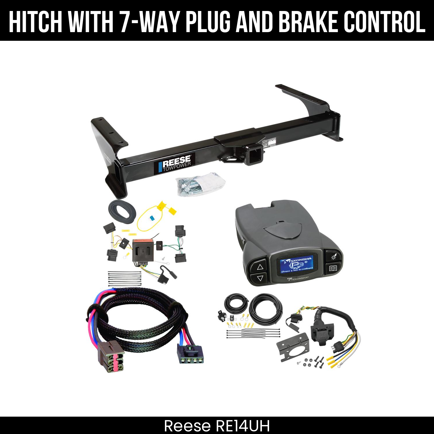Trailer Hitch , 7-Way , Tekonsha Prodigy P3 Brake Control