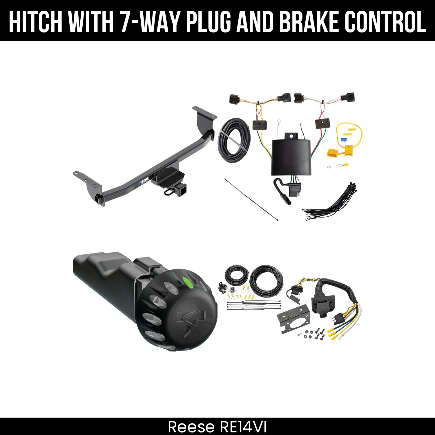 Trailer Hitch , 7-Way , Tekonsha Voyager iD Smart Brake Control