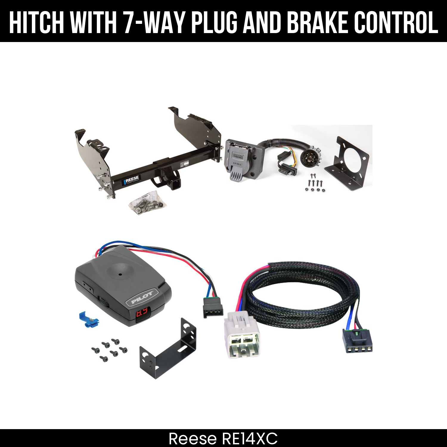 Trailer Hitch , 7-Way , Pro Series Pilot Brake Control