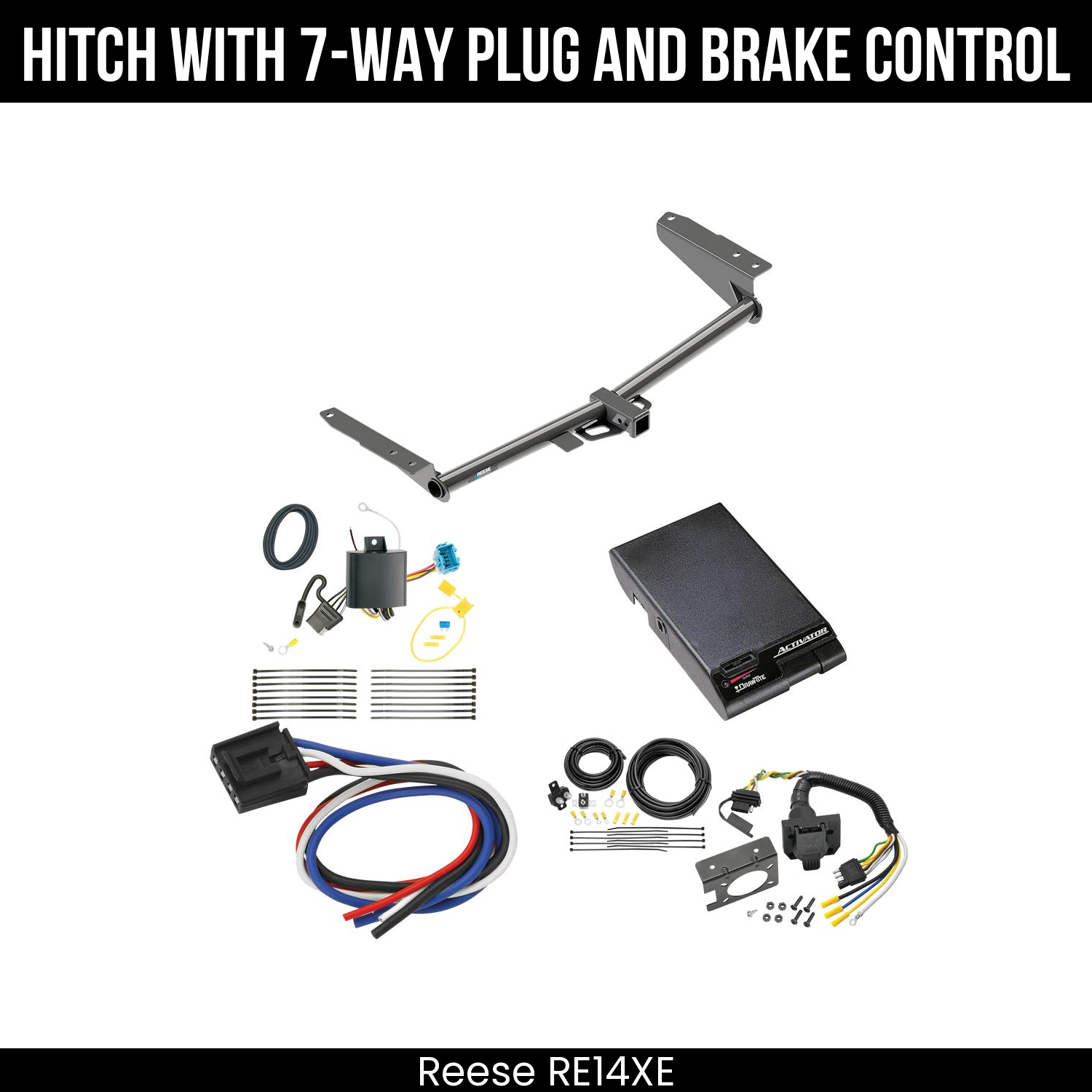 Trailer Hitch , 7-Way , Draw-Tite Activator Brake Control