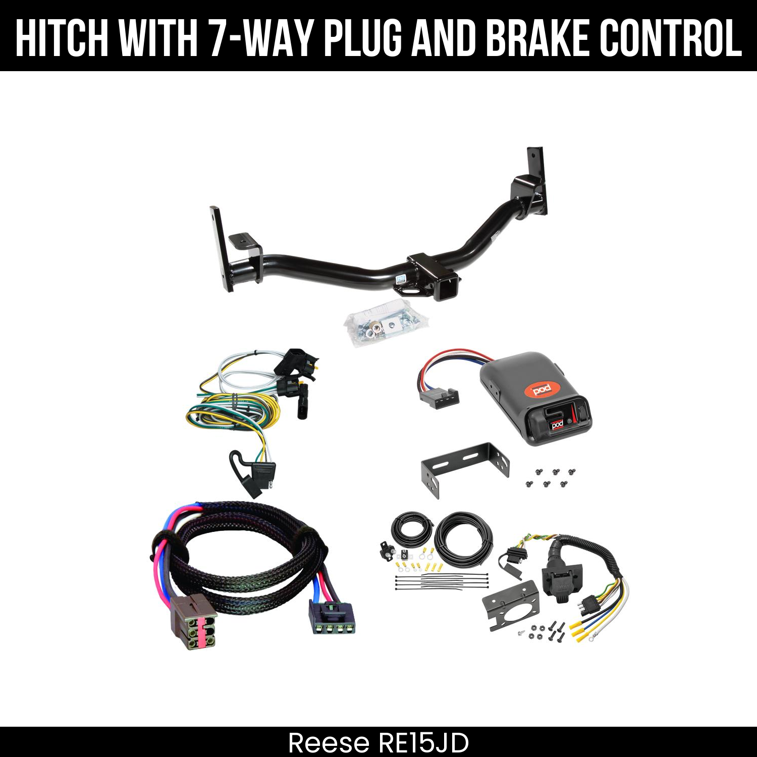 Trailer Hitch , 7-Way , Pro Series POD Brake Control