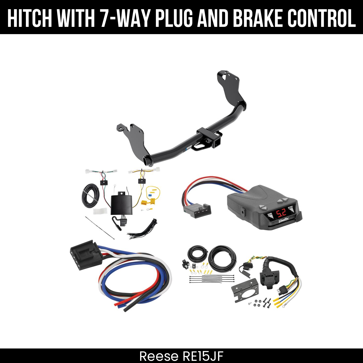 Trailer Hitch , 7-Way , Draw-Tite Activator IV Brake Control