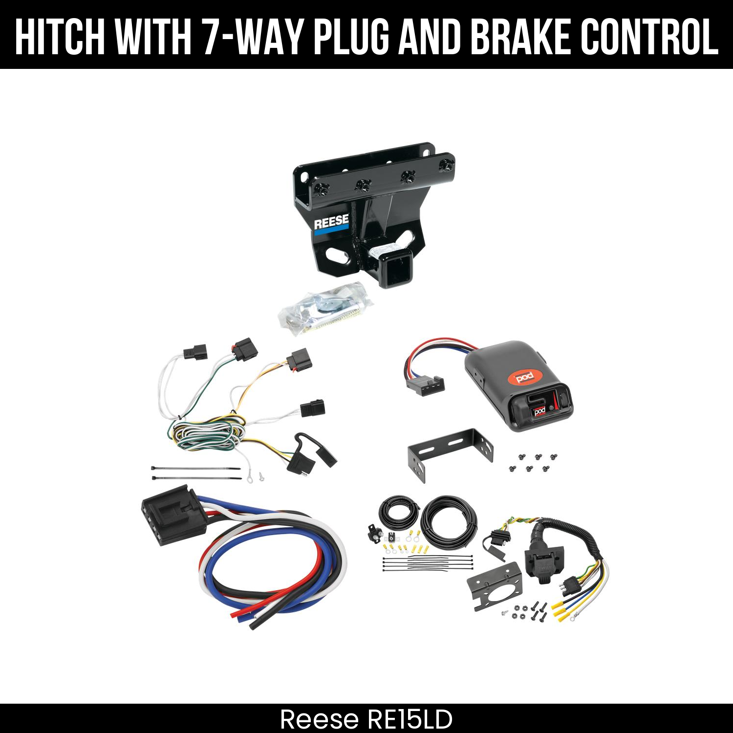 Trailer Hitch , 7-Way , Pro Series POD Brake Control