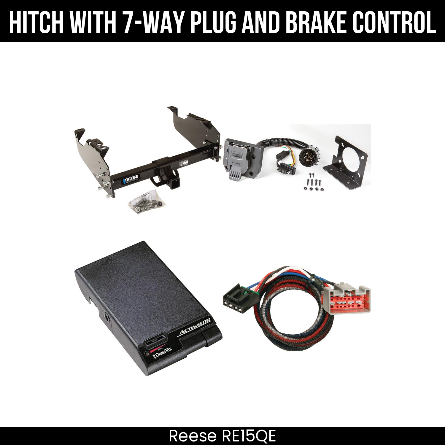 Trailer Hitch , 7-Way , Draw-Tite Activator Brake Control