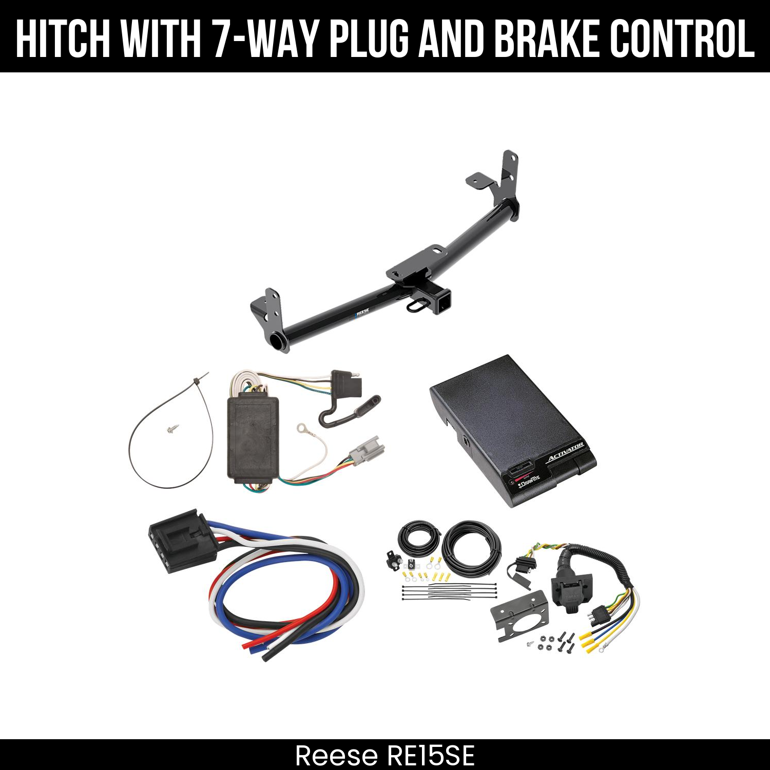 Trailer Hitch , 7-Way , Draw-Tite Activator Brake Control
