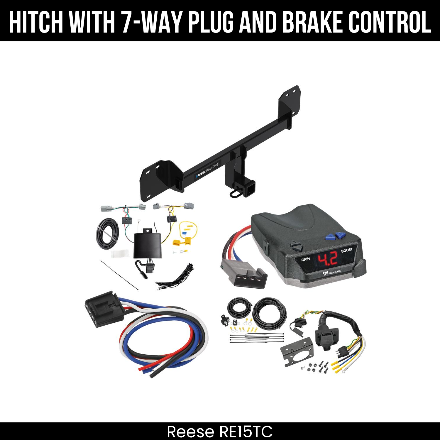 Trailer Hitch , 7-Way , Tekonsha Brake EVN Control